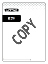 Lifetime 90240 Owner's manual