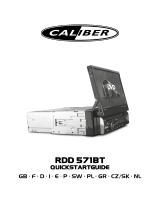 Caliber RDD571BT Quick start guide