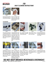 Bunn-O-Matic ITB Operating instructions