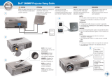 Dell 2400MP Projector Quick start guide