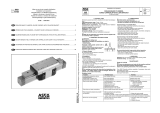 Asco Series 448 Rodless Band Cylinders Owner's manual