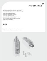 AVENTICS Vacuum/pressure switch PE6 Owner's manual