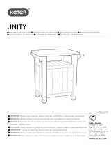 Keter Unity BBQ Table User manual