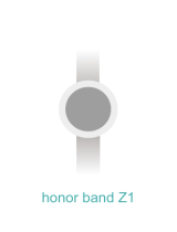 Huawei HONOR Band Z1 User manual