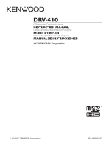 Kenwood DRV-410 Owner's manual