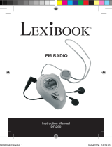 Lexibook FM Radio User manual
