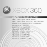 Microsoft Xbox 360 Cable audio vidéo péritel User guide