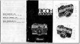 Ricoh 500GX Vintage Operating instructions