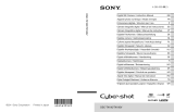 Sony CYBER-SHOT DSC-TX100 Owner's manual