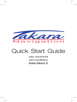 Takara Système de Navigation Quick start guide