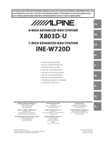 Alpine Serie X803DC-U User manual