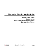Avid Pinnacle Studio MediaSuite Operating instructions