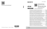 Sony Série ILCA 68 User manual