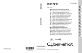 Sony Cyber Shot DSC-TX1 User manual