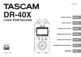 TASCAM DR-40X DR 40X Owner's manual