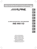 Alpine INE-W INE-W611D Installation guide