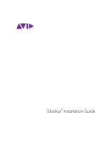 Avid Sibelius 8.0 Installation guide