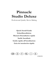 Avid Pinnacle Studio Deluxe 8 Operating instructions