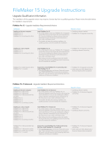 Claris FileMaker Pro 15 Operating instructions