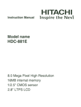 Hitachi hdc881e Owner's manual