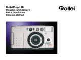 Rollei Prego 70 Owner's manual