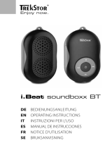 Trekstor i-Beat Soundboxx BT Owner's manual