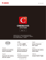 Canon Cinema EOS System User manual