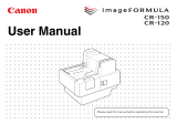 Canon imageFORMULA CR-120N User guide