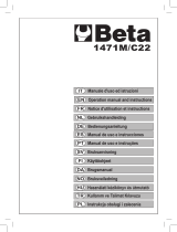Beta 1471M/C22 Operating instructions