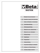 Beta 1927G Operating instructions