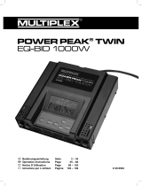 MULTIPLEX Power Peak Twin EQ-BID - 30 8563 Owner's manual