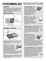 Chamberlain NLS2 User manual