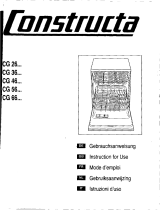 CONSTRUCTA CG561S2 Owner's manual