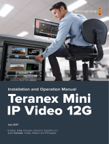 Blackmagic Teranex Mini IP Video 12G  User manual