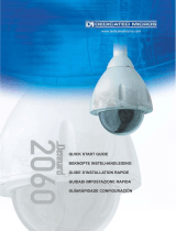 Dedicated Micros 2060 PTZ Dome User guide