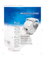 Dedicated Micros 2000 Pan & Tilt Head Owner's manual