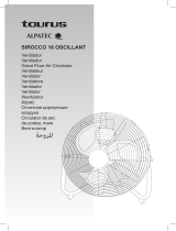 Taurus Alpatec SIROCCO 16 OSCILLANT Owner's manual