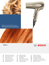 Bosch PHD5980/01 User manual