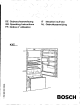Bosch KIC3260CH/31 User manual