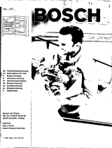 Bosch TOP6005A(00) User manual