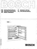 Bosch KUR1505GB/41 Owner's manual