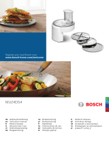 Bosch MUM46A1GB User manual