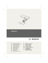 Bosch MUZ6FW4(00) User manual