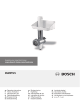 Bosch MUM55761/02 User manual