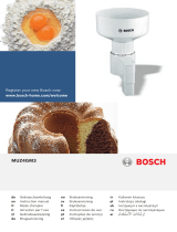 Bosch MUZ4GM3(00) User manual