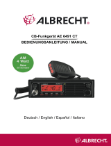 Albrecht AE 6491 CT, CB Funk, Multinorm Owner's manual