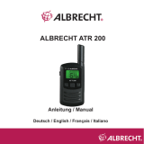 Albrecht ATR 200 Owner's manual