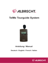Albrecht TelMe-TM Sendegerät Owner's manual