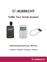 Albrecht TelMe-E Headset-Empfänger Owner's manual