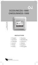 OJ Electronics MWD5 Operating instructions